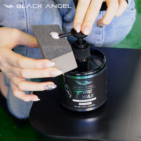 BLACK ANGEL 水性タイヤワックス 300ml B105 タイヤ艶出し ツヤ