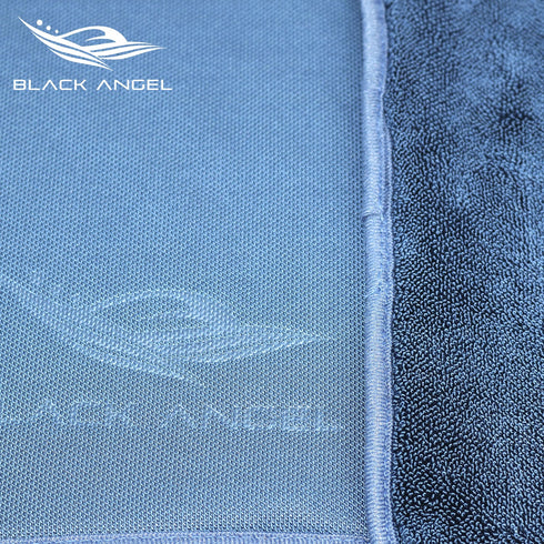 BLACK ANGEL 爆吸水タオル Sサイズ 40×40cm 超吸水マイクロファイバークロス 洗車用