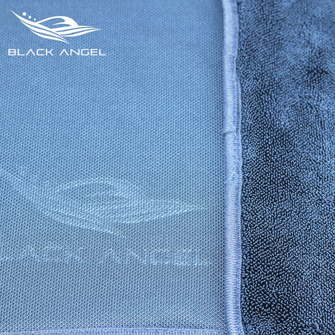 BLACK ANGEL 爆吸水タオル Mサイズ 70×90cm 超吸水マイクロファイバークロス 洗車用