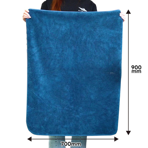 BLACK ANGEL 爆吸水タオル Mサイズ 70×90cm 超吸水マイクロファイバークロス 洗車用