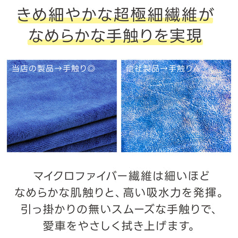 ピッカークロスミニ 100枚 マイクロファイバータオル マイクロファイバークロス 洗車タオル 洗車クロス 吸水クロス 拭き取り