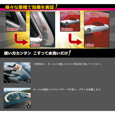 スキットモール2 100ml モール洗浄剤 サビ除去 錆落とし 水アカ メッキモール洗浄剤 研磨剤
